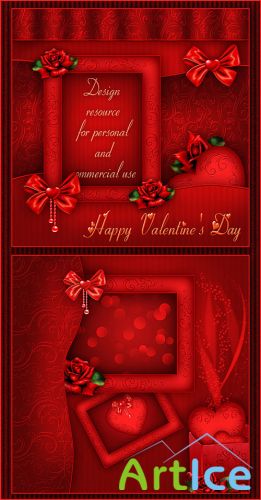 Valentine's Day PSD Template