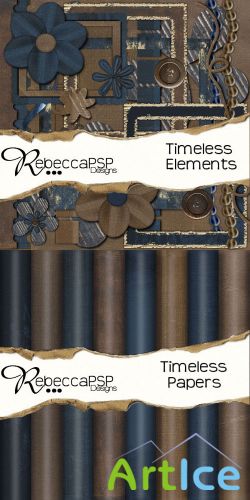 Scrap Set - Timeless PNG and JPG Files