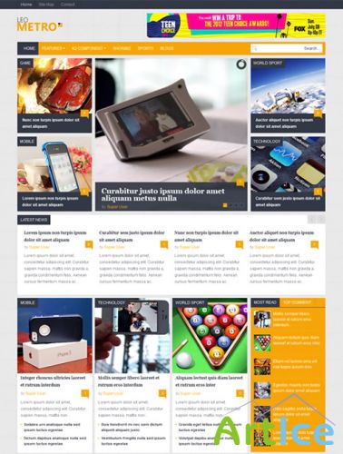 LeoTheme - Leo Metro for Joomla 3.0