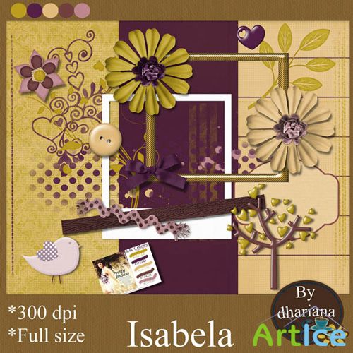 Scrap Set - Isabela