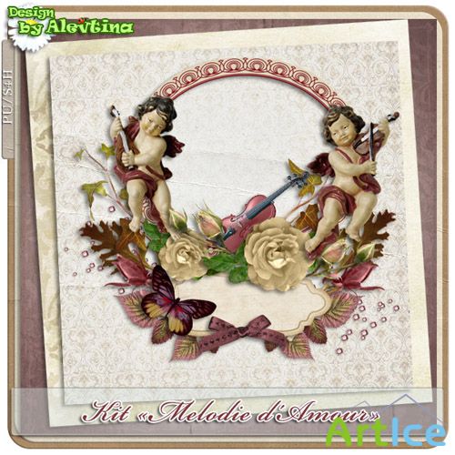 Scrap Kit - Melodie d'Amour