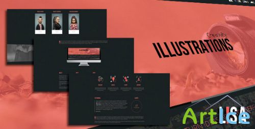 ThemeForest - Lisa - Responsive One Page Parallax Template