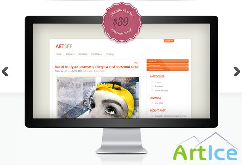 ElegantThemes - ArtSee v4.3 - WordPress Premium Theme with PSD's