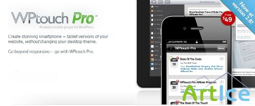 BraveNewCode - WPTouch Pro v2.8.2 for WordPress  v3.2 + PHP NULL-PNX