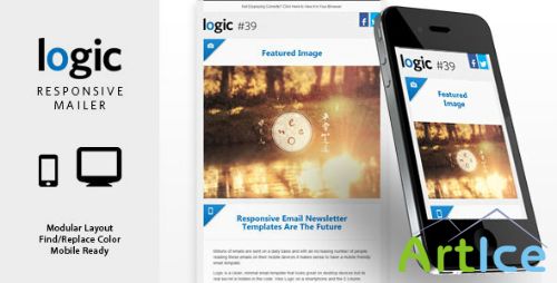 ThemeForest - Logic - Responsive Email Newsletter Template