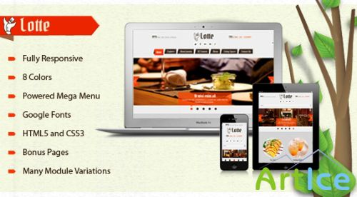 SmartAddons - SJ Lotte v1.0 for Joomla 2.5 - Retail