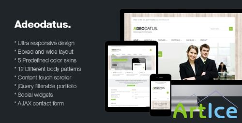 ThemeForest - Adeodatus - Clean Business Template