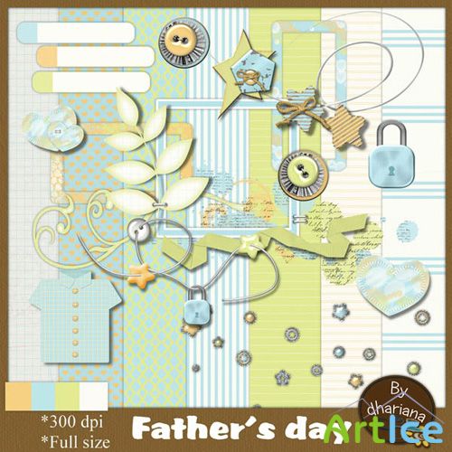 Scrap Set - Fathers Day