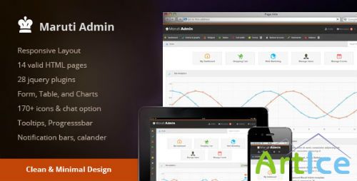 ThemeForest - Maruti Admin