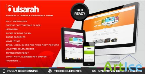 ThemeForest - Bulsarah v1.0.1 - Business & Creative theme, Powerful SEO