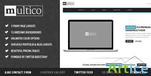 ThemeForest - Multico - Premium Multipurpose Responsive Template