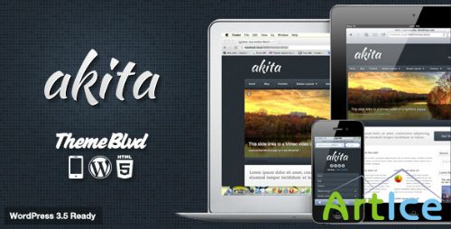 ThemeForest - Akita Responsive WordPress Theme v1.1.5