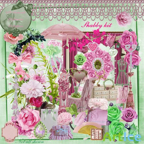 Scrap Set - SHABBY KIT