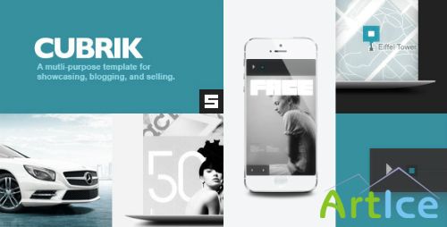 ThemeForest - Cubrik - Responsive HTML Template