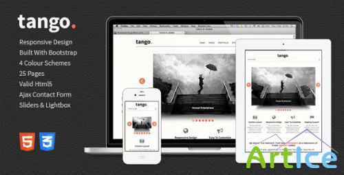 ThemeForest - Tango - Responsive HTML5 Template