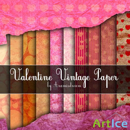 Vintage Valentine Papers