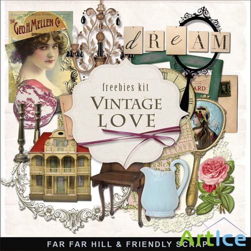 Scrap-kit - Vintage Love