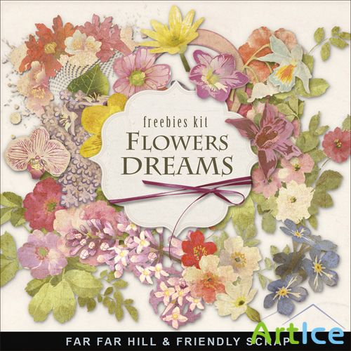 Scrap-kit - Flowers Dreams