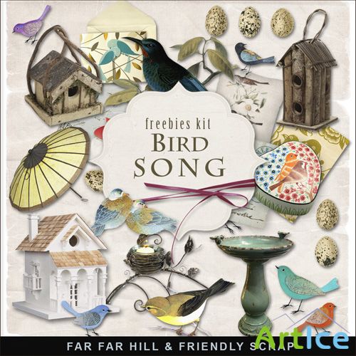 Scrap-kit - Bird Song