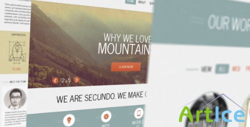 ThemeForest - Secundo Site Template