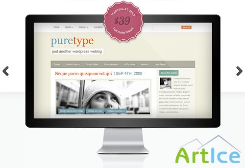 ElegantThemes - PureType v5.6 - WordPress Theme