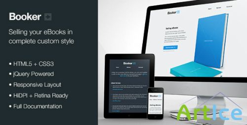 ThemeForest - Booker - Selling eBooks