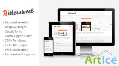 MojoThemes - Bittersweet - Responsive HTML5 template