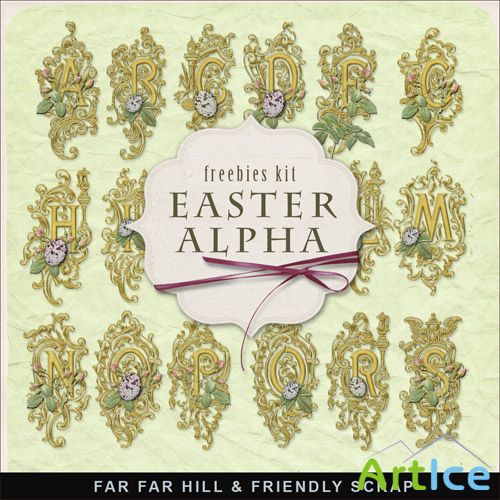 Scrap-kit - Easter Alpha