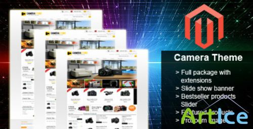 ThemeForest - Camera - Magento Theme - FULL