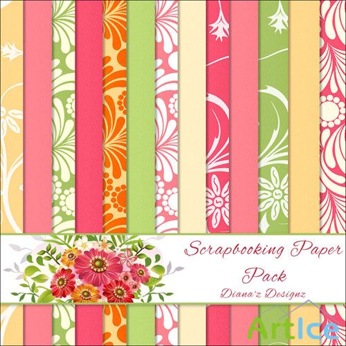 Scrapbooking Paper Backgrounds #3