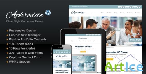 ThemeForest - Aphrodite v1.1 - Responsive Corporate Business Portfolio