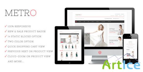 ThemeForest - Metro - Responsive Magento Theme