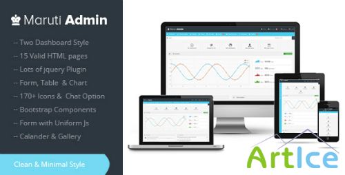 ThemeForest - Maruti - Admin Template - FULL