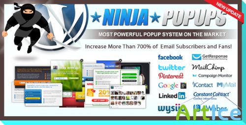 CodeCanyon - Ninja Popups v1.4.1 for WordPress