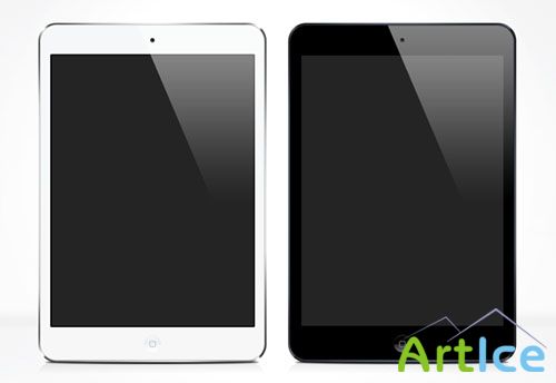 MediaLoot - iPad Mini Vector Mock-up