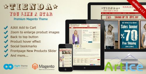 ThemeForest - Tienda v1.0 - Magento Theme