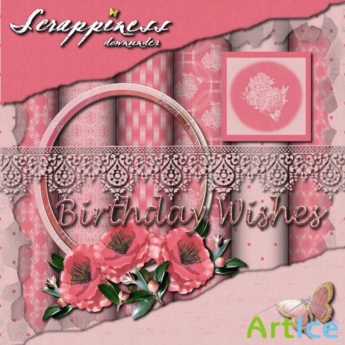 Scrap Set - Birthday Wishes