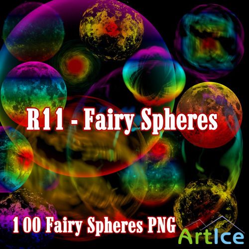 Scrap Set - Fairy Spheres