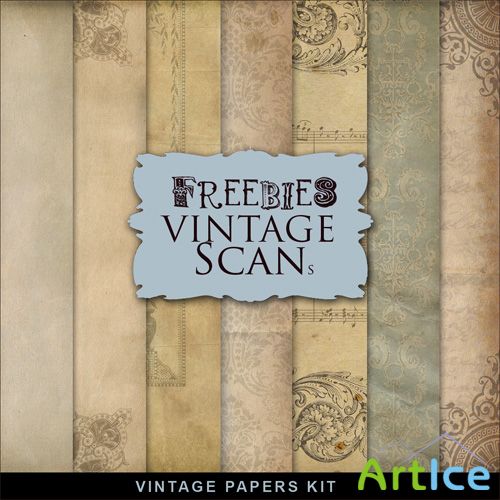 Textures - Old Vintage Backgrounds #128