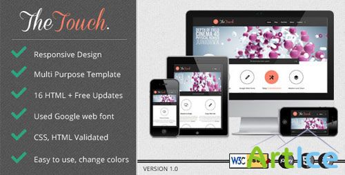 ThemeForest - TheTouch | Multi-Purpose Site Template