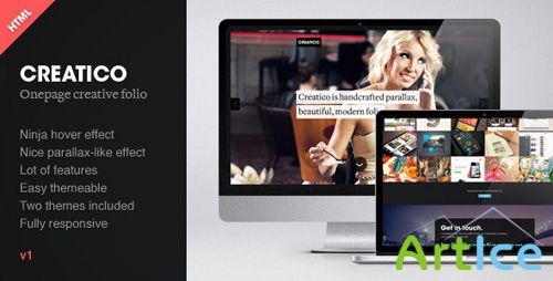 ThemeForest - Creatico - Responsive HTML5 Onepage Template