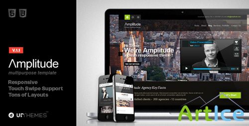 ThemeForest - Amplitude - Multipurpose Reponsive HTML Template