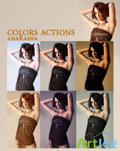 Colourful Photoshop Actions #3