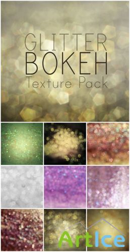 Glitter Bokeh Texture Pack