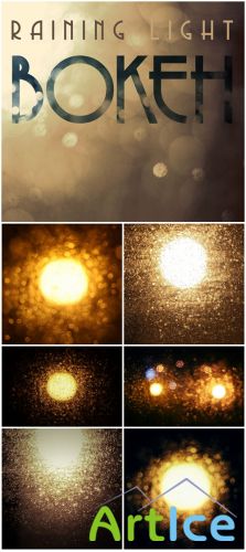 Raining Light Bokeh Textures