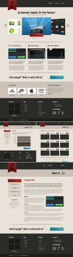 Fix Website PSD Template