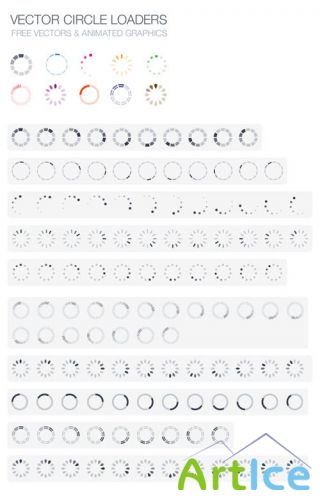 MediaLoot - Vector Circle Loaders