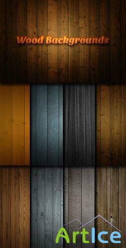 WeGraphics - Wood Panel Backgrounds