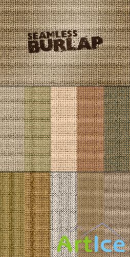 WeGraphics - Seamless Burlap Patterns