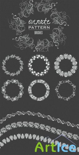 WeGraphics - Ornate Vector Pattern Brushes